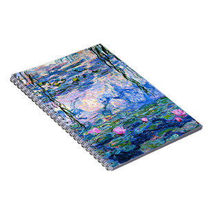 Claude Monet - Vatten Lilies, 1919, Anteckningsbok