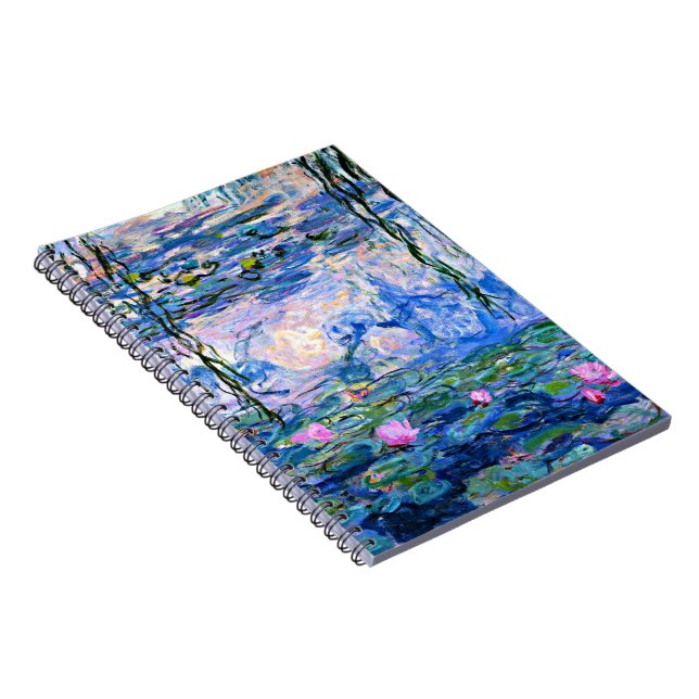 Claude Monet - Vatten Lilies, 1919, Anteckningsbok (Högra Sidan)