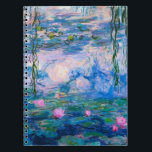 Claude Monet - Vatten Lilies 1919 Anteckningsbok<br><div class="desc">Claude Monet - Vatten Lilies 1919 . Berömd konsmålning.</div>