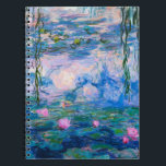 Claude Monet - Vatten Lilies 1919 Anteckningsbok<br><div class="desc">Claude Monet - Vatten Lilies 1919 . Berömd konsmålning.</div>