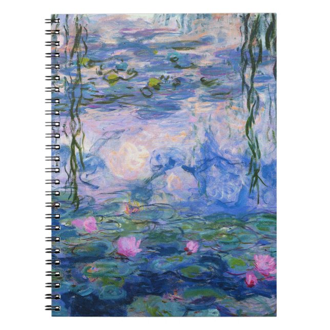 Claude Monet - Vatten Lilies 1919 Anteckningsbok (Framsidan)