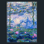 Claude Monet - Vatten Lilies, 1919 Anteckningsbok<br><div class="desc">Claude Monets berömd,  1919,  Vatten Lilies.</div>