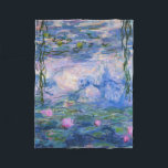 Claude Monet - Vatten Lilies 1919 Fleecefilt<br><div class="desc">Claude Monet - Vatten Lilies 1919. Berömd konsmålning.</div>