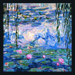 Claude Monet - Vatten Lilies, 1919 Fototryck<br><div class="desc">Claude Monets berömd,  1919,  Vatten Lilies.</div>