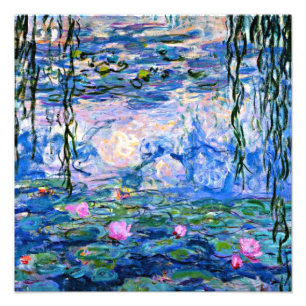 Claude Monet - Vatten Lilies, 1919 Fototryck