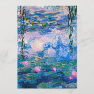 Claude Monet - Vatten Lilies 1919 Inbjudningar