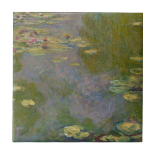 Claude Monet Vatten Lilies, 1919 Kakelplatta