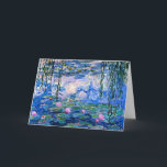 Claude Monet - Vatten Lilies, 1919, Kort<br><div class="desc">Claude Monet berömd,  Vatten Lilies,  1919.</div>