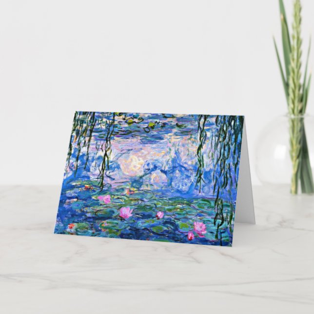 Claude Monet - Vatten Lilies, 1919, Kort (Framsida)