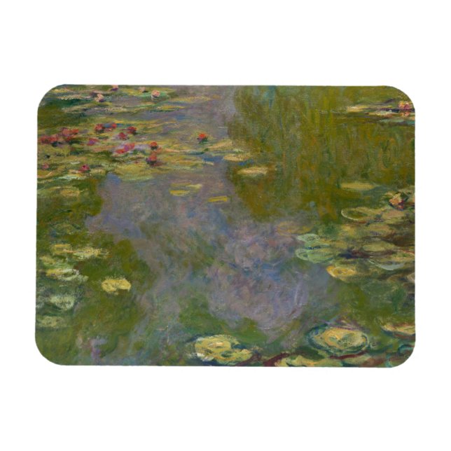 Claude Monet | Vatten Lilies, 1919 Magnet (Horisontell)