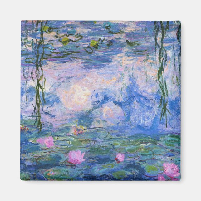 Claude Monet - Vatten Lilies 1919 Magnet (Framsidan)