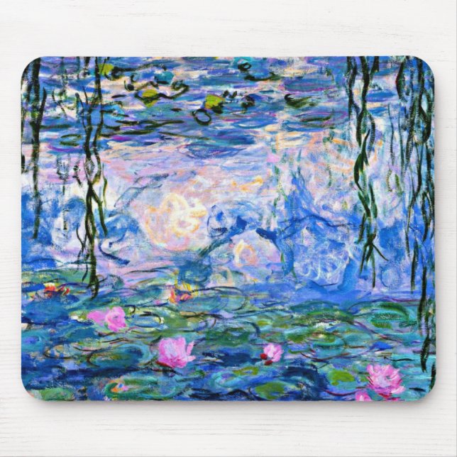 Claude Monet - Vatten Lilies, 1919, Musmatta (Framsidan)