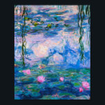 Claude Monet - Vatten Lilies 1919 Poster<br><div class="desc">Claude Monet - Vatten Lilies 1919 . Berömd konsmålning.</div>