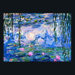 Claude Monet - Vatten Lilies, 1919 Poster<br><div class="desc">Monetmålning av Vatten Lilies,  1919,  poster.</div>