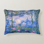 Claude Monet Vatten Lilies 1919 Prydnadskudde<br><div class="desc">Artist: Claude Monet Titel: Vatten Lillies År 1919</div>