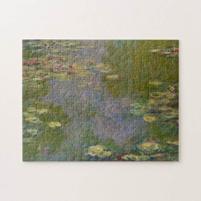 Claude Monet| Vatten Lilies, 1919 Pussel (Horisontell)