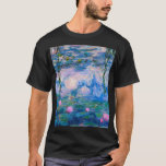 Claude Monet - Vatten Lilies 1919 T Shirt<br><div class="desc">Claude Monet - Vatten Lilies 1919 . Berömd konsmålning.</div>