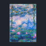 Claude Monet - Vatten Lilies 1919 Tilläggskort<br><div class="desc">Claude Monet - Vatten Lilies 1919 . Berömd konsmålning.</div>