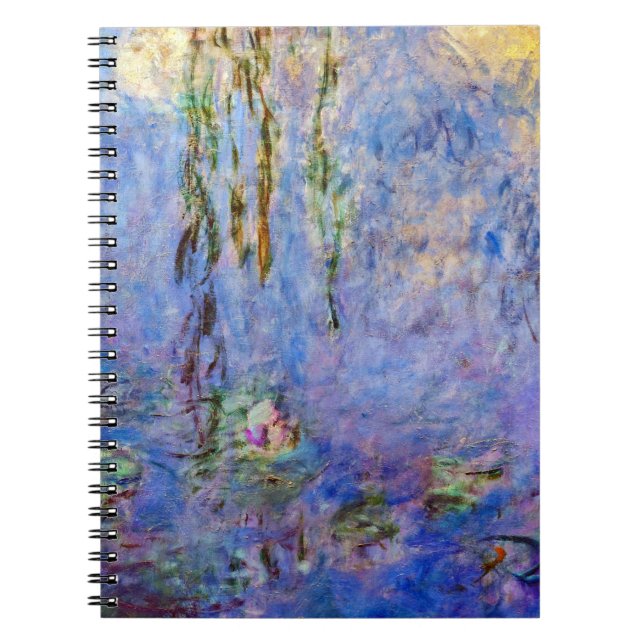 Claude Monet - Vatten Lilies Anteckningsbok (Framsidan)