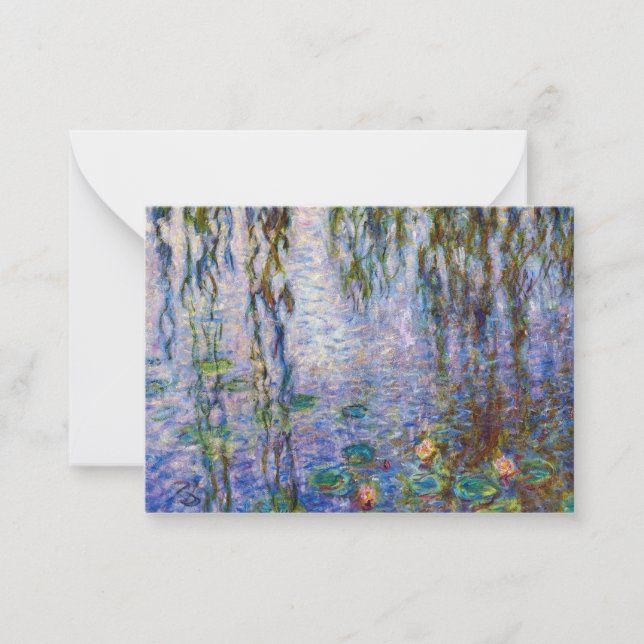 Claude Monet - Vatten Lilies Anteckningskort (Framsida)
