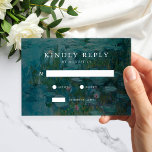 Claude Monet Vatten Lilies Bröllop OSA Kort<br><div class="desc">Skapa dina egna personlig-bröllop OSA med Claude Monet Vatten Lilies-målning</div>