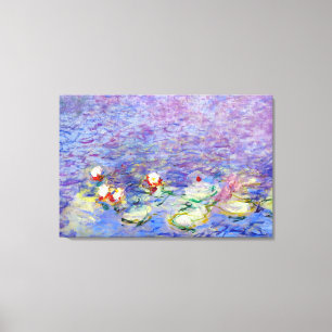 Claude Monet - Vatten Lilies Canvastryck