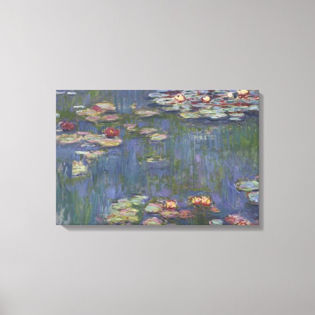 Claude Monet - Vatten Lilies Canvastryck (Framsida)