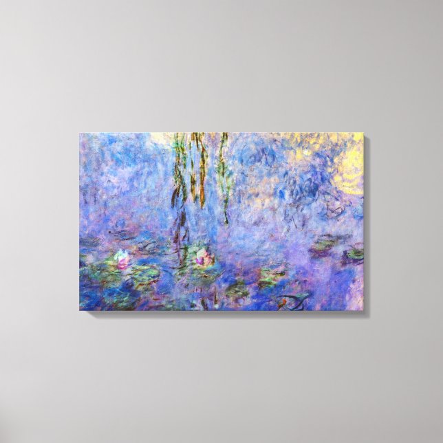 Claude Monet - Vatten Lilies Canvastryck (Framsida)