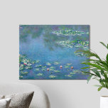 Claude Monet Vatten Lilies Canvastryck<br><div class="desc">Vatten Lilies bra konst tavla av Claude Monet för botaniskt natur</div>