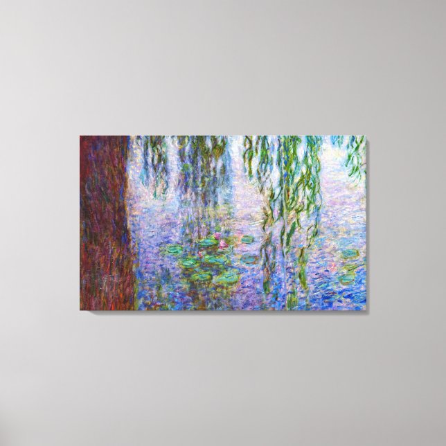 Claude Monet - Vatten Lilies Canvastryck (Framsida)