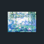 CLAUDE MONET-Vatten lilies Canvastryck<br><div class="desc">CLAUDE MONET-Vatten lilies Oil on canvas; reproduktion</div>