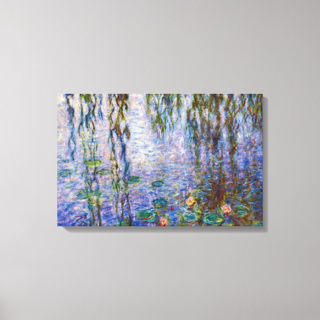 Claude Monet - Vatten Lilies Canvastryck (Framsida)
