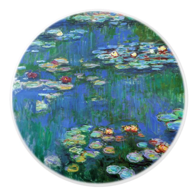 Claude Monet Vatten Lilies Fine Art Knopp (Framsidan)