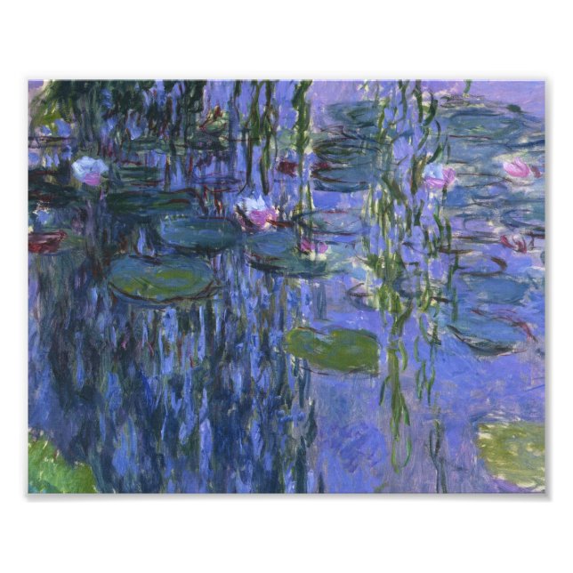 Claude Monet - Vatten Lilies Fototryck (Framsidan)