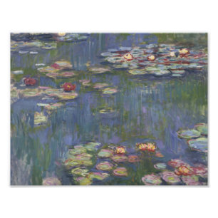 Claude Monet - Vatten Lilies Fototryck
