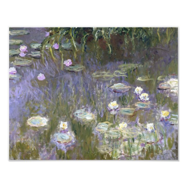 Claude Monet - Vatten Lilies Fototryck (Framsidan)