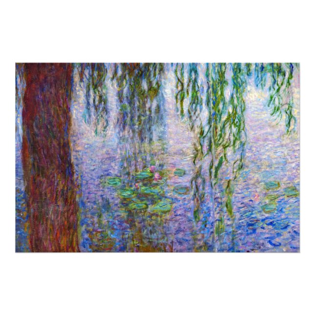 Claude Monet - Vatten Lilies Fototryck (Framsidan)