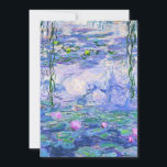 Claude Monet Vatten Lilies Fransk Impressionist Ar<br><div class="desc">Claude Monet Vatten Lilies Fransk Impressionist Art Vatten Lilies (eller Nympheas) är en serie på cirka 250 oljemålningar av Fransk Impressionist Claude Monet. Målningarna skildrar Monets blomsterträdgård på Giverny.</div>