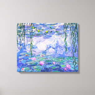 Claude Monet Vatten Lilies Fransk Impressionist Ar Canvastryck