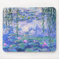 Claude Monet Vatten Lilies Fransk Impressionist Ar