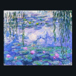 Claude Monet Vatten Lilies Fransk Impressionist Ar Poster<br><div class="desc">Claude Monet Vatten Lilies Fransk Impressionist Art Vatten Lilies (eller Nympheas) är en serie på cirka 250 oljemålningar av Fransk Impressionist Claude Monet. Målningarna skildrar Monets blomsterträdgård på Giverny.</div>
