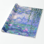 Claude Monet Vatten Lilies Fransk Impressionist Ar Presentpapper<br><div class="desc">Claude Monet Vatten Lilies Fransk Impressionist Art Vatten Lilies (eller Nympheas) är en serie på cirka 250 oljemålningar av Fransk Impressionist Claude Monet. Målningarna skildrar Monets blomsterträdgård på Giverny.</div>
