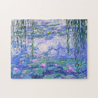 Claude Monet Vatten Lilies Fransk Impressionist Ar Pussel