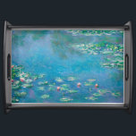 Claude Monet. Vatten Lilies. Franskens intryck Frukostbricka<br><div class="desc">Claude Monet "Vatten Lilies" serveringsbricka.</div>