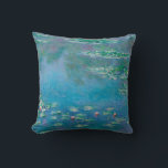 Claude Monet. Vatten Lilies. Franskens intryck Kudde<br><div class="desc">Claude Monet "Vatten Lilies" dekorativ kudde.</div>