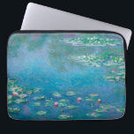 Claude Monet. Vatten Lilies. Franskens intryck Laptop Fodral<br><div class="desc">Claude Monet "Vatten Lilies" laptop sleeve.</div>