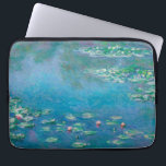 Claude Monet. Vatten Lilies. Franskens intryck Laptop Fodral<br><div class="desc">Claude Monet "Vatten Lilies" laptop sleeve.</div>