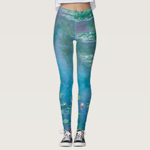 Claude Monet. Vatten Lilies. Franskens intryck Leggings