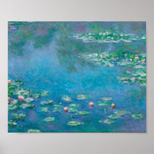 Claude Monet. Vatten Lilies. Franskens intryck