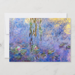Claude Monet - Vatten Lilies Inbjudningar
